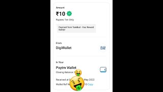 instant paytm cash earning app 🤑 minimum redeem 1rs #Earn_super_money #shorts #earnmoney #money