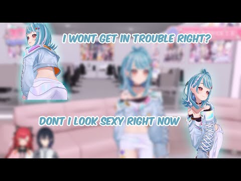 Ramune is now 3D!! (and discovers her sex appeal!?)(VSPO ENG SUB)