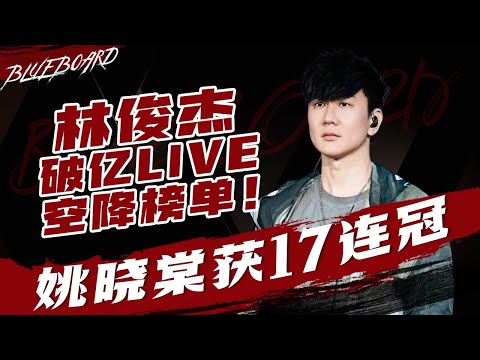 【林俊杰破亿LIVE空降榜单🔥姚晓棠获17连冠】Blueboard Top 15 Singles · 一周音乐榜单