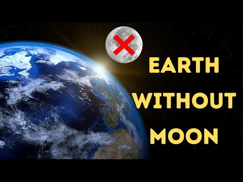 What if earth didn't have a moon? | Earth without moon. #moon #whatif #science