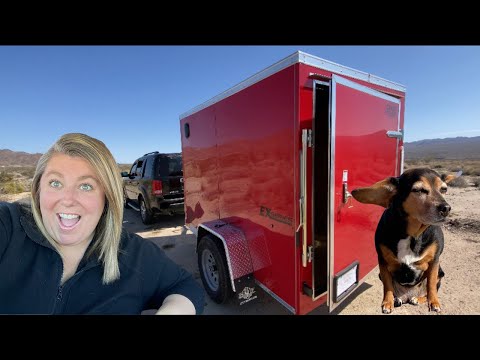 I BOUGHT A CARGO TRAILER! (to turn into a camper)