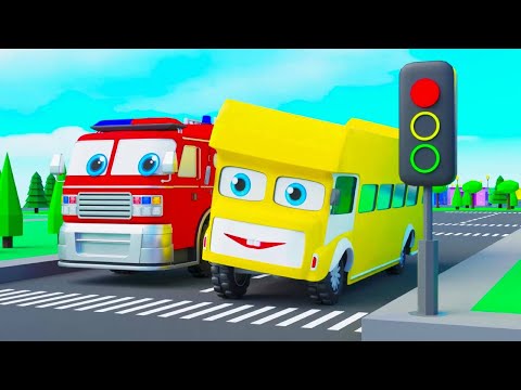 School Bus is Starting Now | Baby Shark Bus | Wheels on the Bus | Nursery Rhymes Collection Kids USA