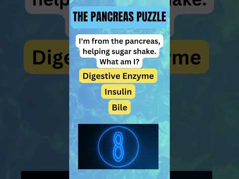 Can You Solve This? 🧩 | The Pancreas Puzzle!