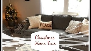 CHRISTMAS HOME DECOR TOUR 2016 | Cozy Christmas Decorating