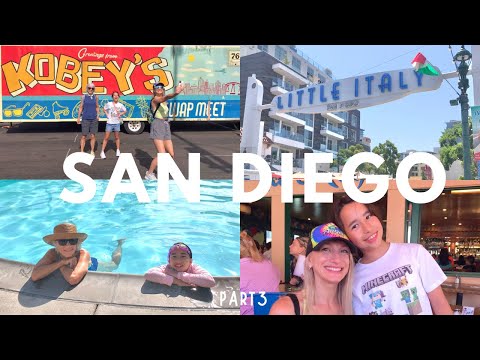 SAN DIEGO Vlog Part 3 - 2024 July -  ファーマーズマーケット・スワップミート・美味しいメキシカン (#216)