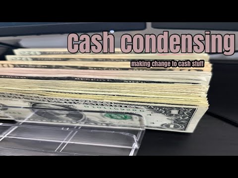 Cash Condensing| $540 | Making Change To Cash Stuff| #cashstuffing #cash #budget #save #money