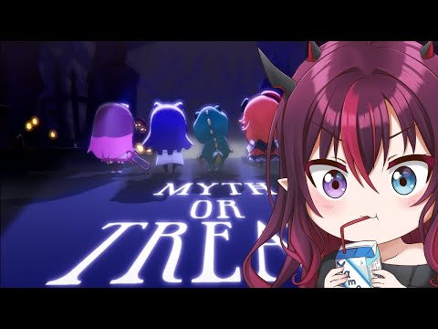 IRYS + HOLOCOUNCIL REACTION TO THE HOLOMYTH MUSIC VIDEO "MYTH OR TREAT" [HOLOLIVE EN HOLOWEEN]