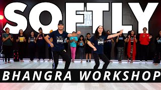 SOFTLY BHANGRA WORKSHOP | KARAN AUJLA | BHANGRA EMPIRE