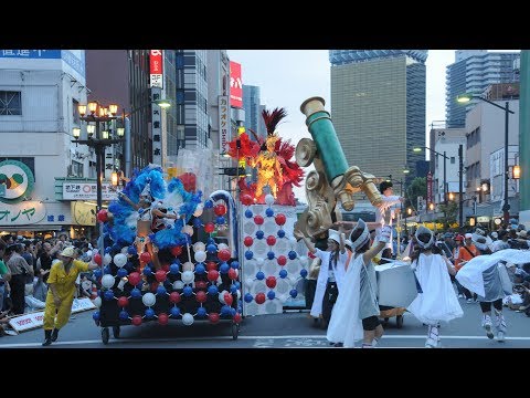 『発見 ～科学の進歩と創造の世界～』東京浅草のサンバチーム仲見世バルバロス／2009浅草サンバカーニバル