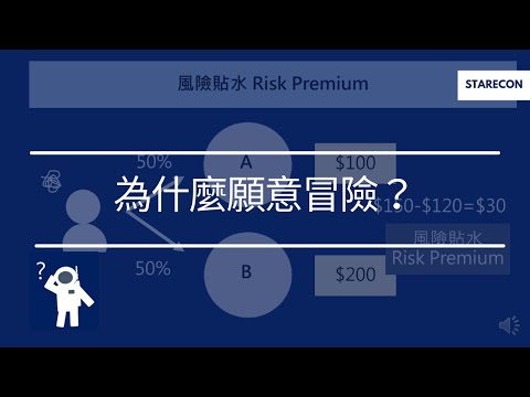 為什麼願意冒險？Risk Premium【經濟學學什麼】