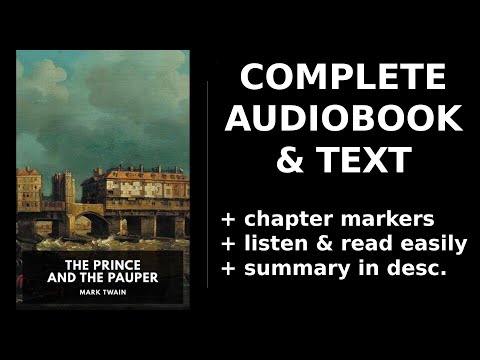 The Prince and the Pauper 👑 By Mark Twain FULL Audiobook