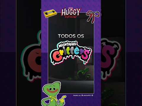 TODOS os NIGHTMARE CRITTERS em POPPY PLAYTIME 4 - (Versão Completa) #shorts