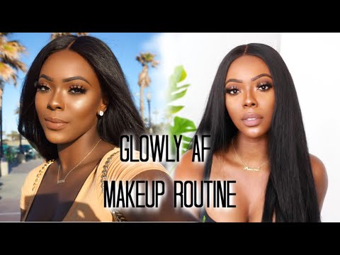 MY FLAWLESS GLOWLY FOUNDATION ROUTINE | PERFECT FOR SUMMER