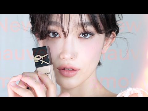 NEW MAUVE SMOKY💜(예쁘게 무너지는❌) 절대! 안 무너지는 뉴 올아워 파운데이션 리뷰