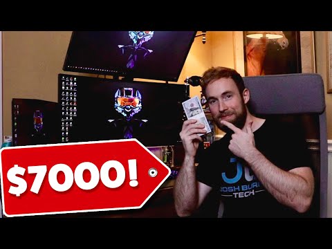 REVEALING MY $7,000 Work From Home Desk Setup!