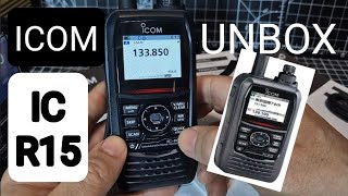 Unbox / Overview ICOM IC-R15 Dual Receiver - Bluetooth  2025