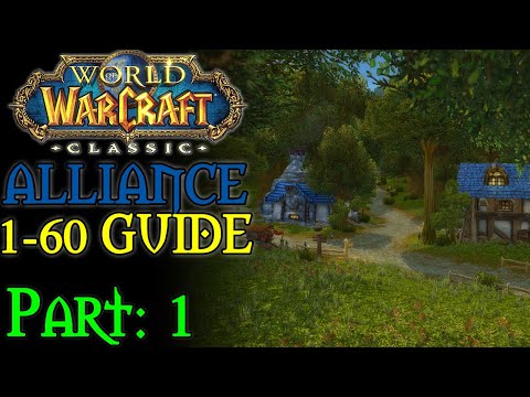 [Classic WoW] Pt. 1: Elywnn Forest 1-12 (Alliance 1-60 Guide)(Old)