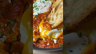 When I don’t want leftovers I make this single serve shakshuka