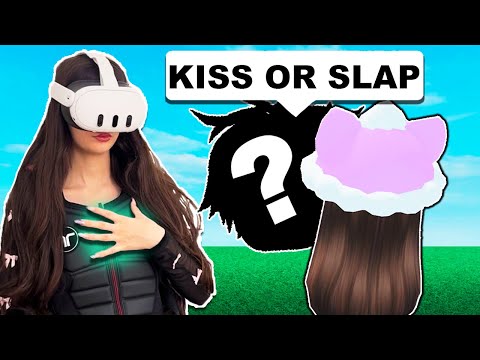 Roblox Vr Hands.. BUT I can FEEL KISS OR SLAP (HAPTIC SUIT)