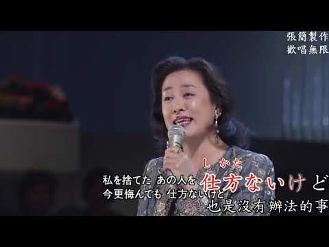 日野美歌 氷雨冰雨卡拉ok字幕+平假名注音+中文翻譯+人聲演唱