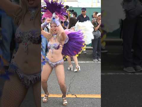 ウニアン 女子大生 サンバカーニバル たたら祭り 2024 삼바 桑巴舞 Samba Japanese