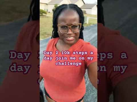 10k steps a day challenge Day 2 10k steps for 30  fays challenge #10ksteps  #walkingchallenge