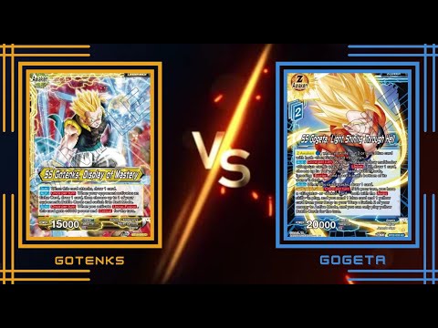 Set 10 Gotenks vs Gogeta : Set 22 DBS Locals