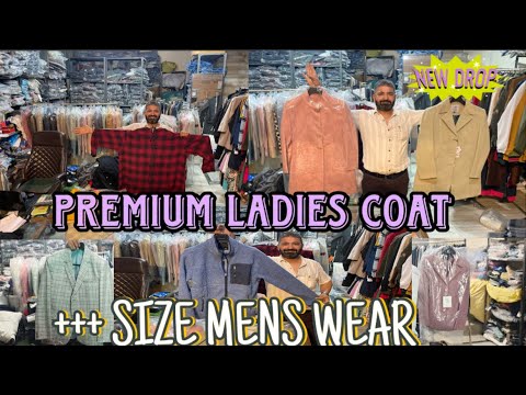 Premium ladies & mens wintercoat blazers 🥼’..in surplus brands wholesale only🔥