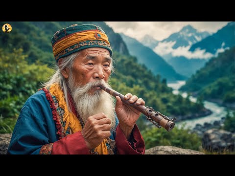 Tibetan Healing Flute | Detoxify & Restore Harmony | Stress-Free Mind & Emotional Peace