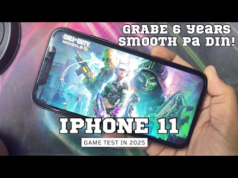 IPHONE 11 GAME TEST IN 2025 - SOLID 6 YEARS NA SMOOTH PA DIN FOR GAMING?!