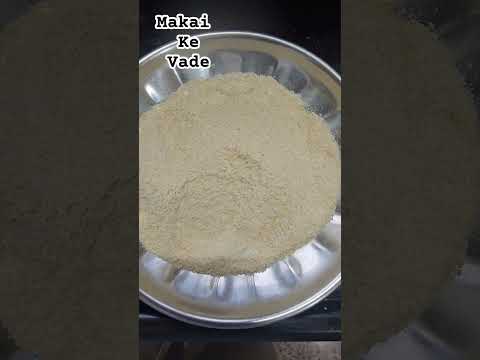 Makai ke vade Gujarati recipe #indianfood #easyrecipe #homemade #subscribe kijiye