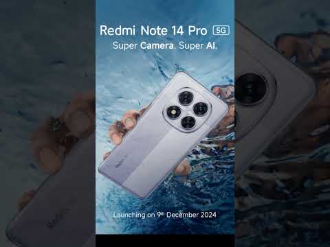 Redmi note 14 pro 5g 👍redmi new phone launch 9th December 😲 vairal shorts #trendingshorts #shorts