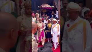 Inside Palace | Yaduveer odeyar entry | Mysore dasara 2024 #mysoretouristplaces #mysoredasara