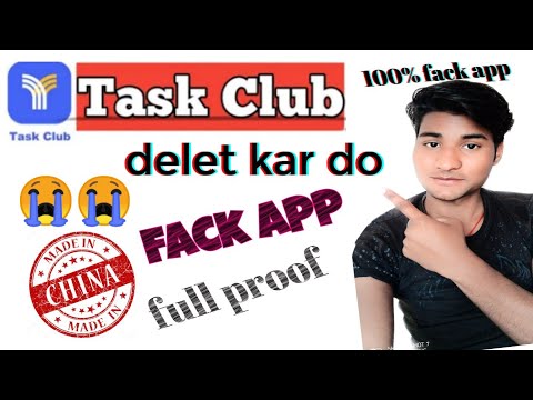 Task club app Fake | Task club app real or fake | task club is chinese app/ task club solve problem