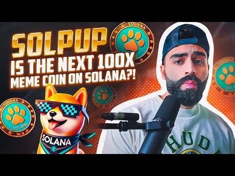 SOLPUP IS THE NEXT 100X MEME COIN ON SOLANA?!