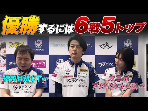 【Mリーグファイナル5日目】3着3着… 優勝するには5トップ？4トップ？など 感想戦【岡田紗佳/堀慎吾/内川幸太郎サクラナイツ切り抜き】