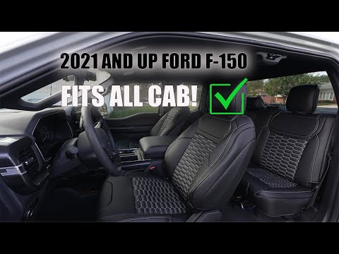 This will fit ALL Types of 2021 and up Ford F150. Extended Cab OK! Real Leather! Easy Install DIY.