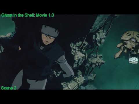 Ghost in the Shell (movie) 1.0 vs 2.0 Tank Scene v1