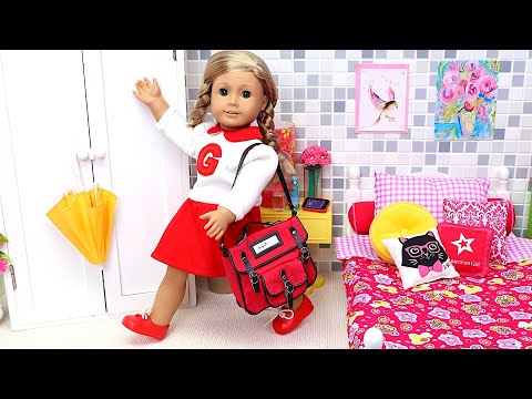 Unforgettable first day of school! PLAY DOLLS adventures