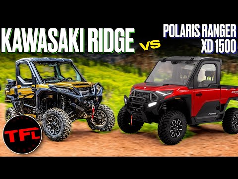 Kawasaki RIDGE SxS UNVEILED! Here's How It Stacks Up Against The Polaris RANGER XD 1500