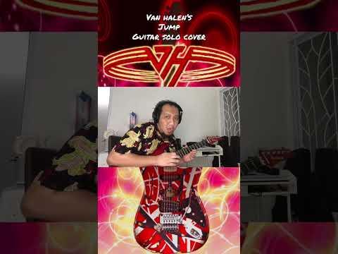 Van Halen - Jump - Guitar Solo Cover #vanhalen #vanhalencover #shorts