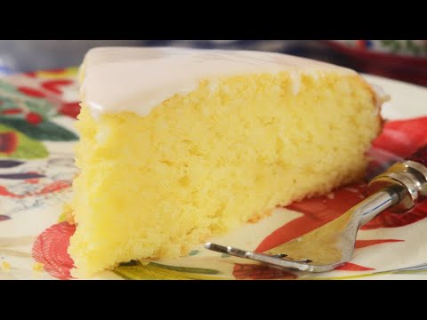 Lemon Frosted Lemon Cake Recipe Demonstration - Joyofbaking.com