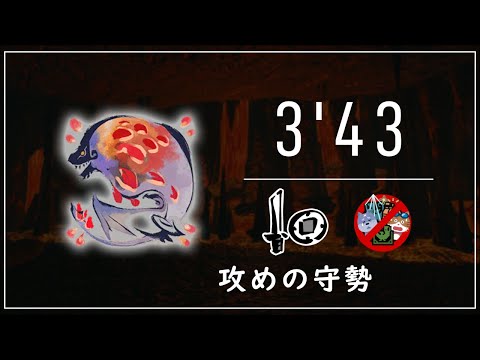 Seething Bazelgius SnS 3'43 - No Palico | MHR:S