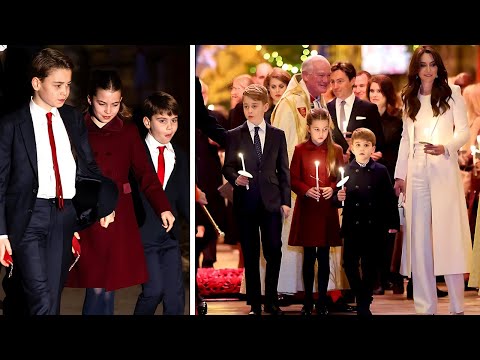 1 MIN AGO: George, Charlotte & Louis STUN The Entire World When This Happens At Carol Service