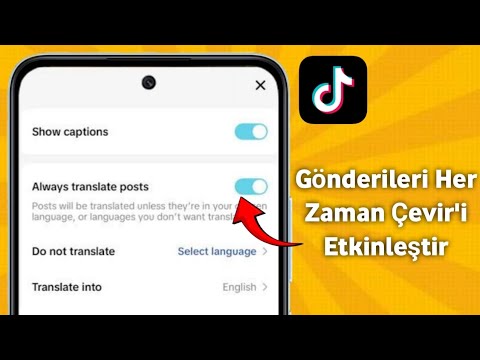 TikTok'ta Gönderileri Her Zaman Çevir'i nasıl düzeltebilirim (2025)