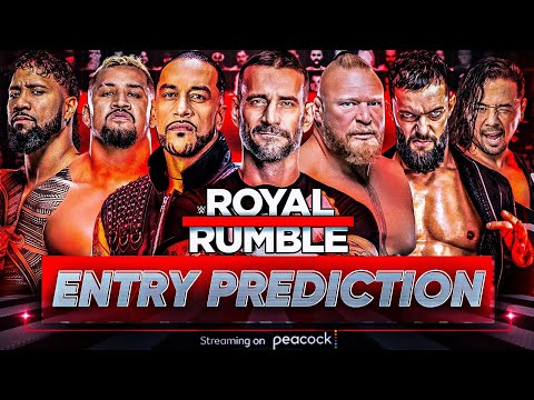 WWE Royal Rumble 2024 Mens Entry Predictions | Wrestle Freakin