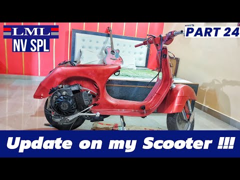 Update on my Scooter Restoration | LML NV Spl Restoration | Desi Motard