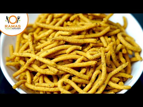 மொறுமொறு மிளகு காரசேவ் | Pepper Karasev Recipe | Milagu Kaara Sev Recipe