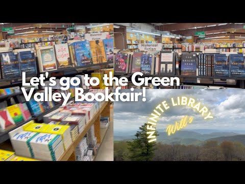 A Very Quick Tour of the Green Valley Bookfair | Book Shopping