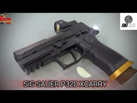 SIG SAUER P320 XCARRY [SIG AIR] | Film Shooting